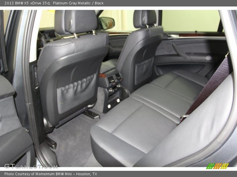 Platinum Gray Metallic / Black 2013 BMW X5 xDrive 35d