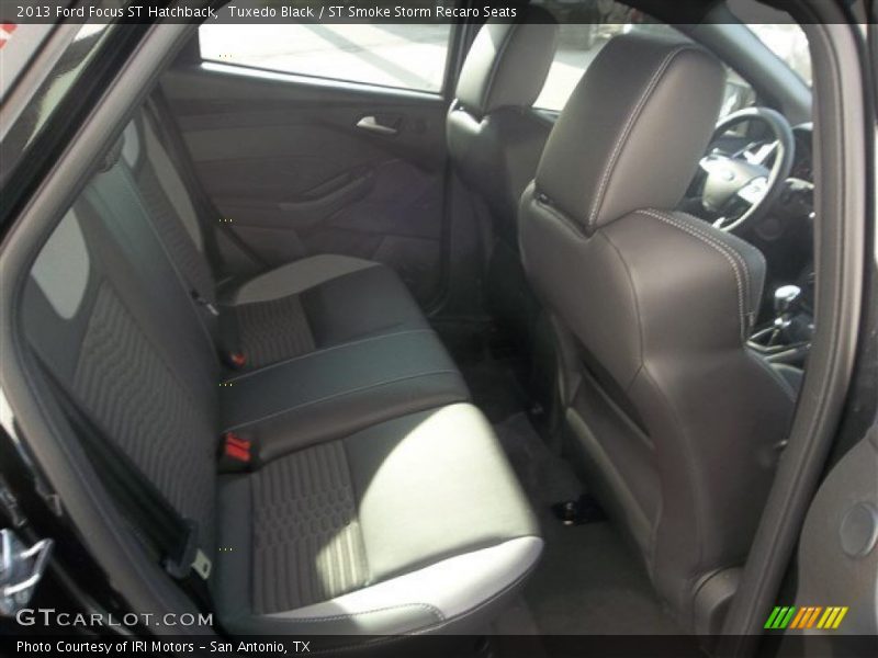 Tuxedo Black / ST Smoke Storm Recaro Seats 2013 Ford Focus ST Hatchback