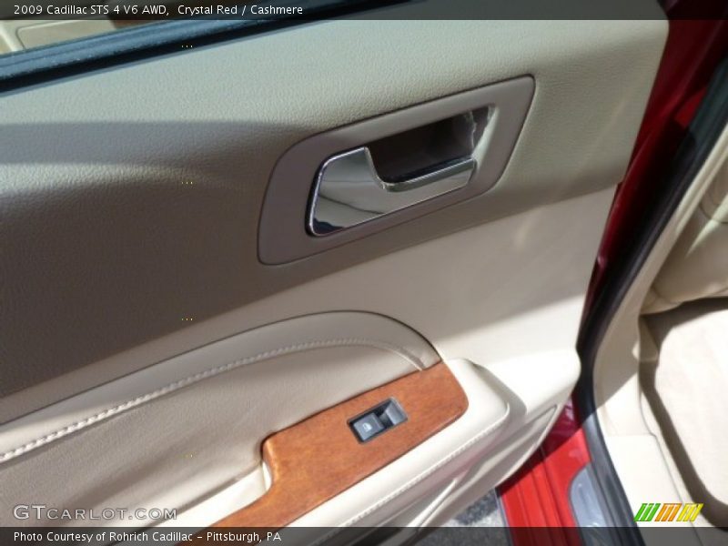 Crystal Red / Cashmere 2009 Cadillac STS 4 V6 AWD