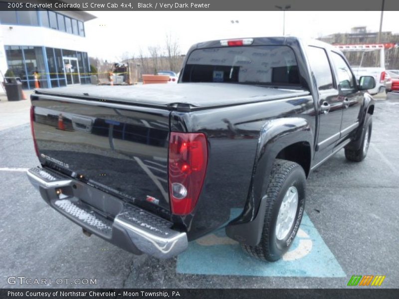 Black / Very Dark Pewter 2005 Chevrolet Colorado LS Crew Cab 4x4