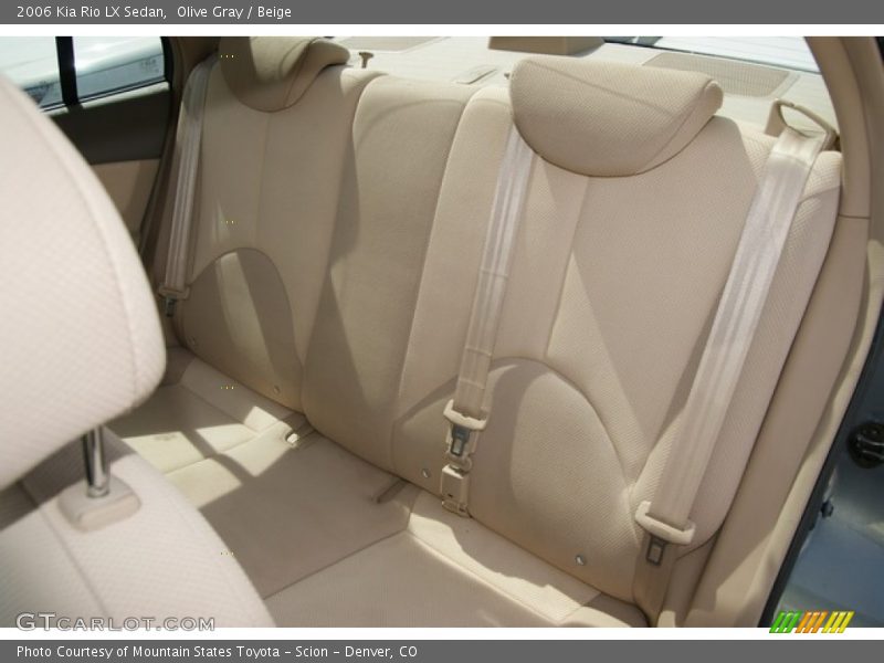 Olive Gray / Beige 2006 Kia Rio LX Sedan