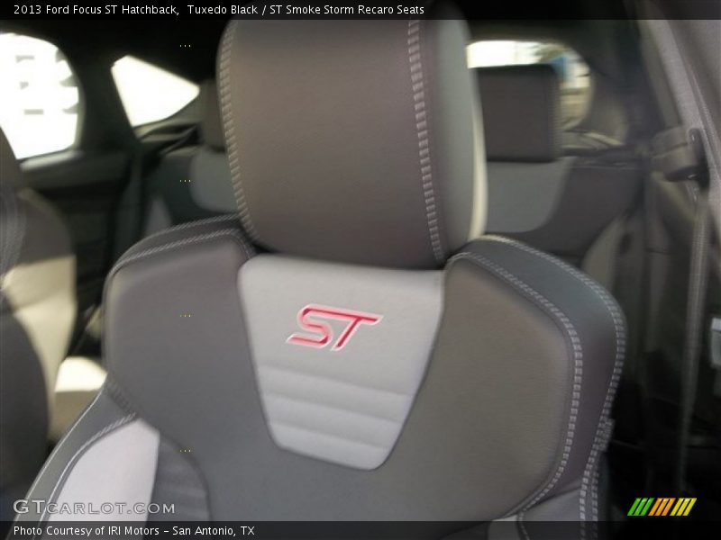 Tuxedo Black / ST Smoke Storm Recaro Seats 2013 Ford Focus ST Hatchback