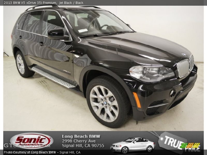 Jet Black / Black 2013 BMW X5 xDrive 35i Premium