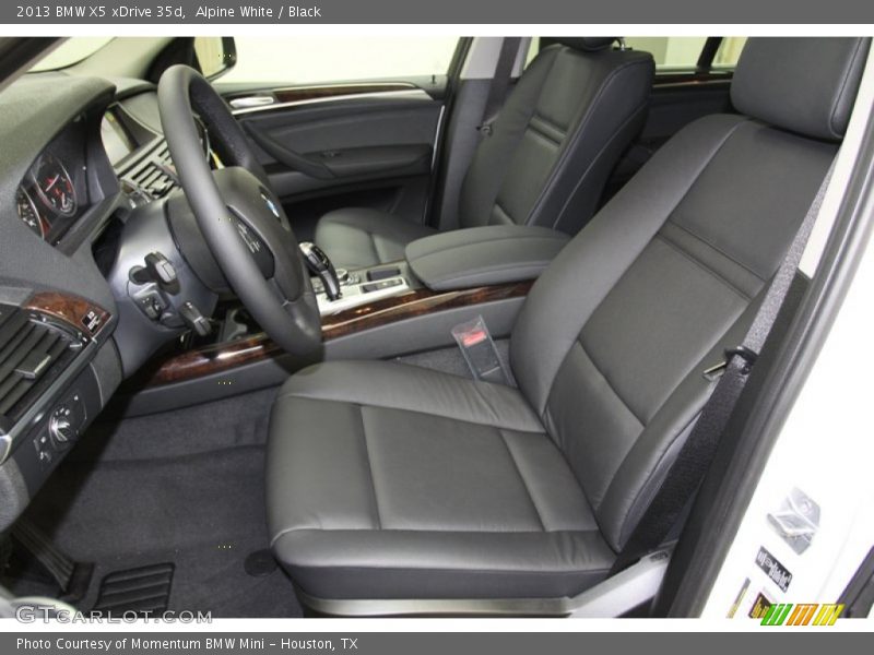 Alpine White / Black 2013 BMW X5 xDrive 35d