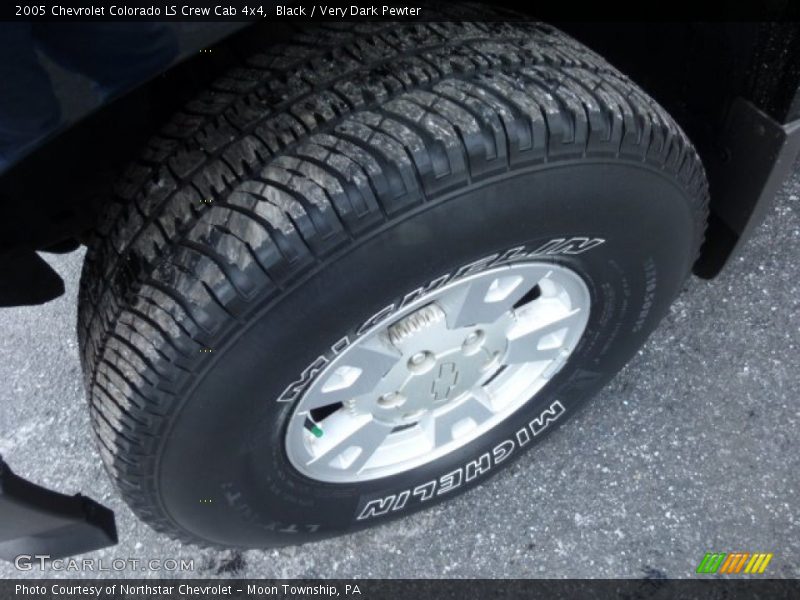 Black / Very Dark Pewter 2005 Chevrolet Colorado LS Crew Cab 4x4