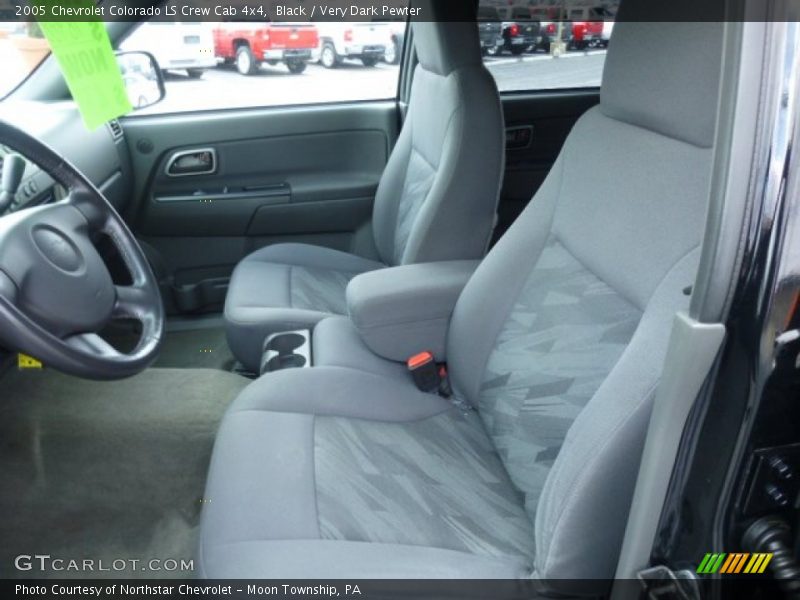 Black / Very Dark Pewter 2005 Chevrolet Colorado LS Crew Cab 4x4