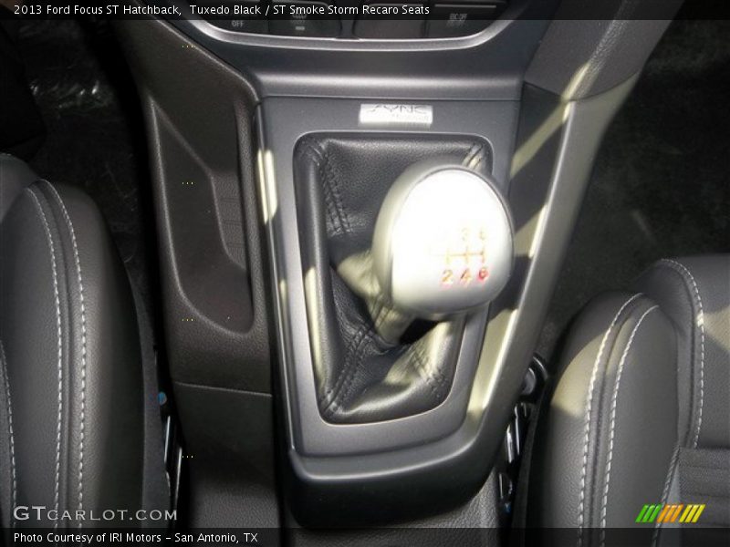 Tuxedo Black / ST Smoke Storm Recaro Seats 2013 Ford Focus ST Hatchback