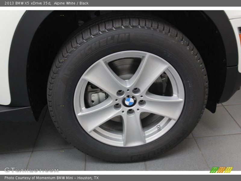 Alpine White / Black 2013 BMW X5 xDrive 35d