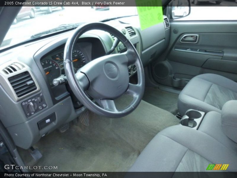 Black / Very Dark Pewter 2005 Chevrolet Colorado LS Crew Cab 4x4