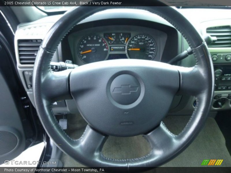  2005 Colorado LS Crew Cab 4x4 Steering Wheel