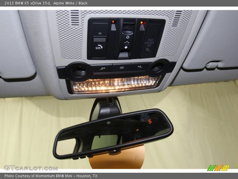 Alpine White / Black 2013 BMW X5 xDrive 35d