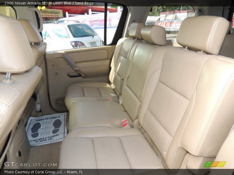 Majestic Blue / Sand Beige 2006 Nissan Armada SE