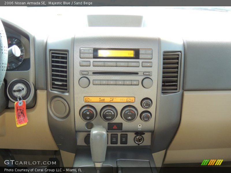 Majestic Blue / Sand Beige 2006 Nissan Armada SE