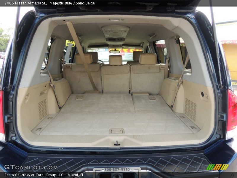 Majestic Blue / Sand Beige 2006 Nissan Armada SE