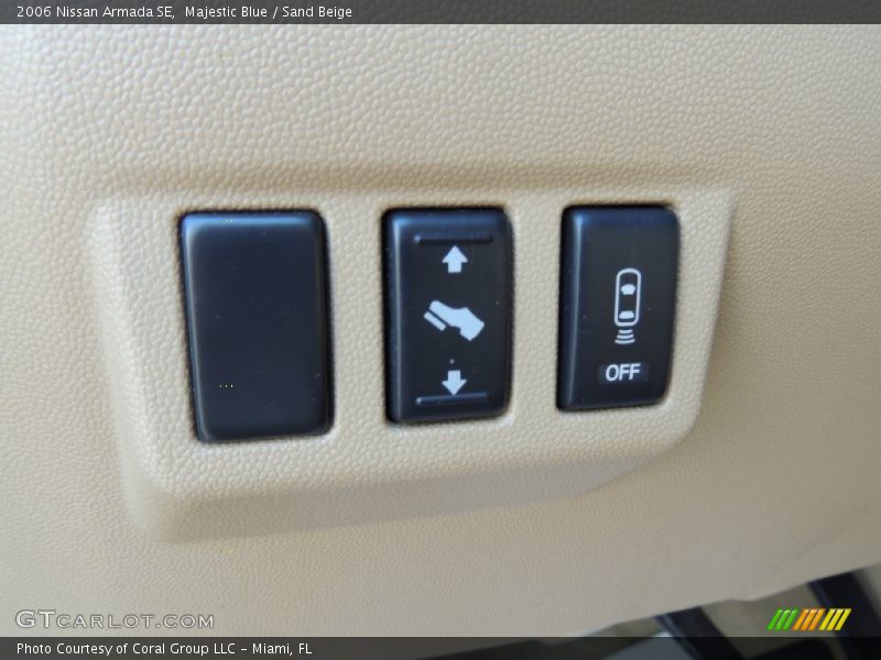 Majestic Blue / Sand Beige 2006 Nissan Armada SE
