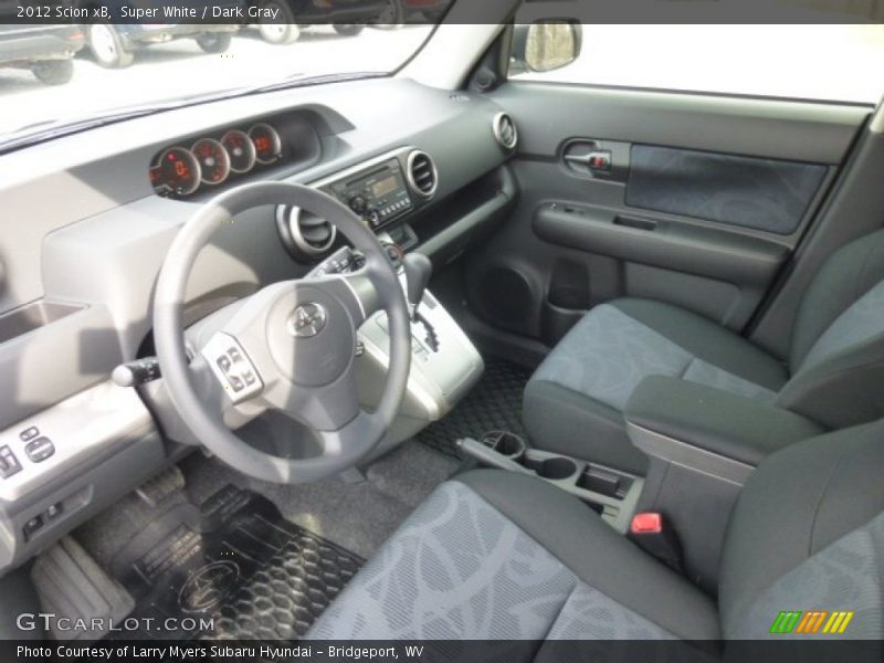 Super White / Dark Gray 2012 Scion xB