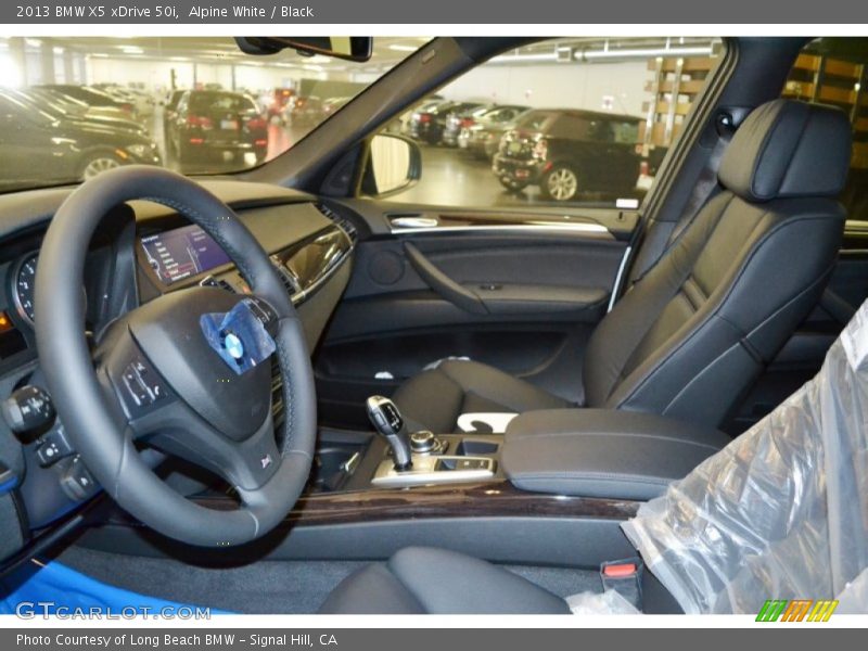 Alpine White / Black 2013 BMW X5 xDrive 50i