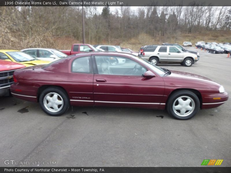  1996 Monte Carlo LS Dark Carmine Red Metallic