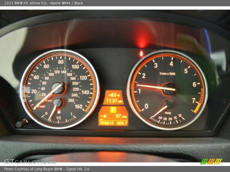 Alpine White / Black 2013 BMW X5 xDrive 50i