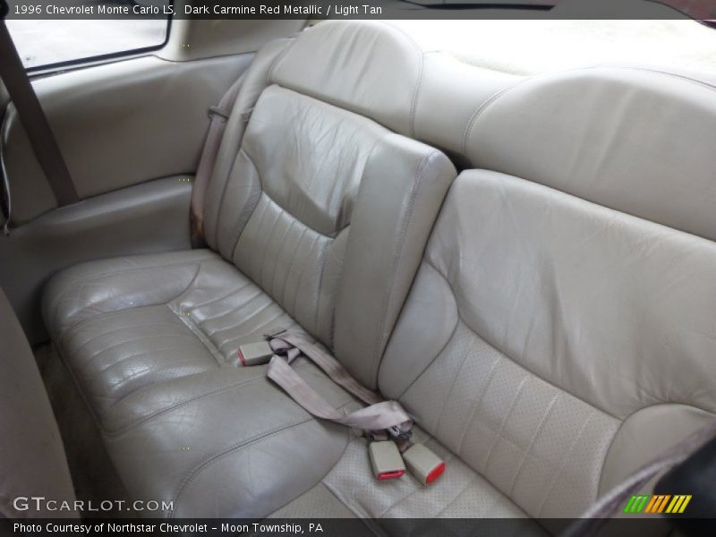 Rear Seat of 1996 Monte Carlo LS