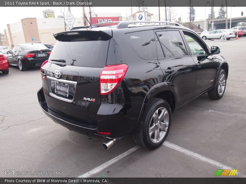 Black / Dark Charcoal 2011 Toyota RAV4 Sport
