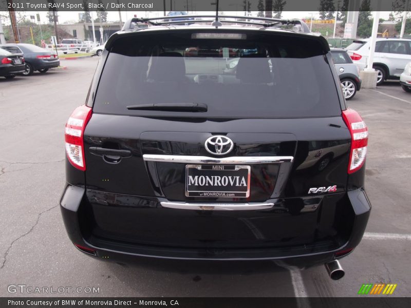 Black / Dark Charcoal 2011 Toyota RAV4 Sport