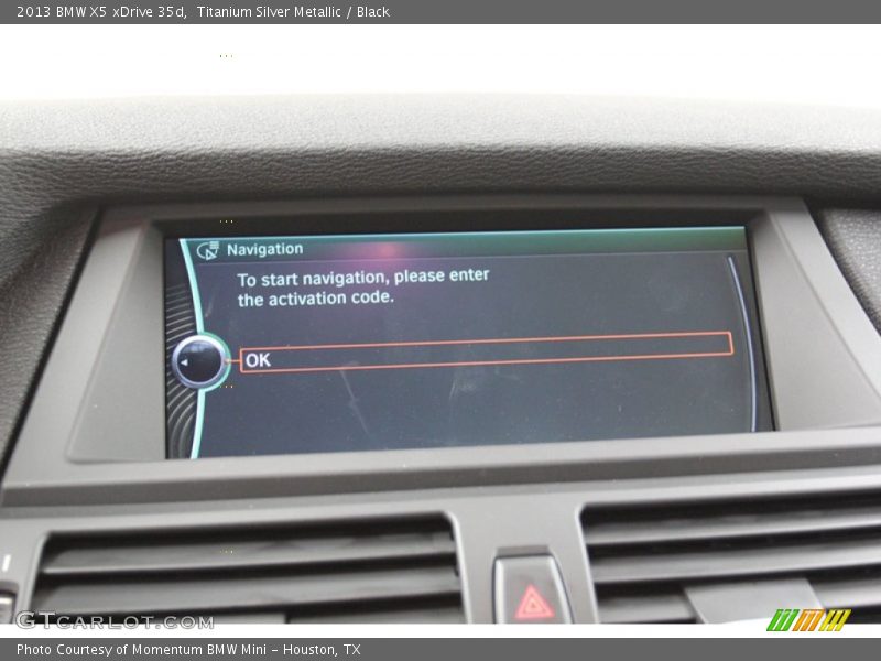 Titanium Silver Metallic / Black 2013 BMW X5 xDrive 35d