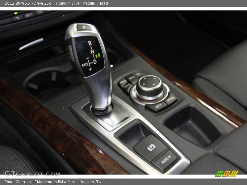 Titanium Silver Metallic / Black 2013 BMW X5 xDrive 35d
