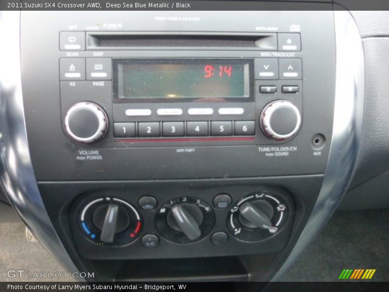 Controls of 2011 SX4 Crossover AWD