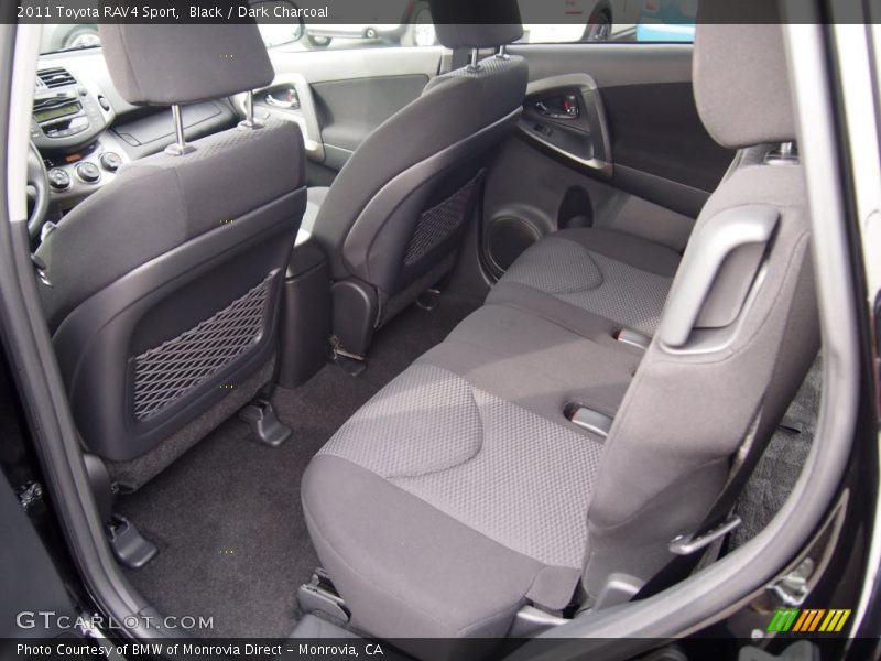 Rear Seat of 2011 RAV4 Sport