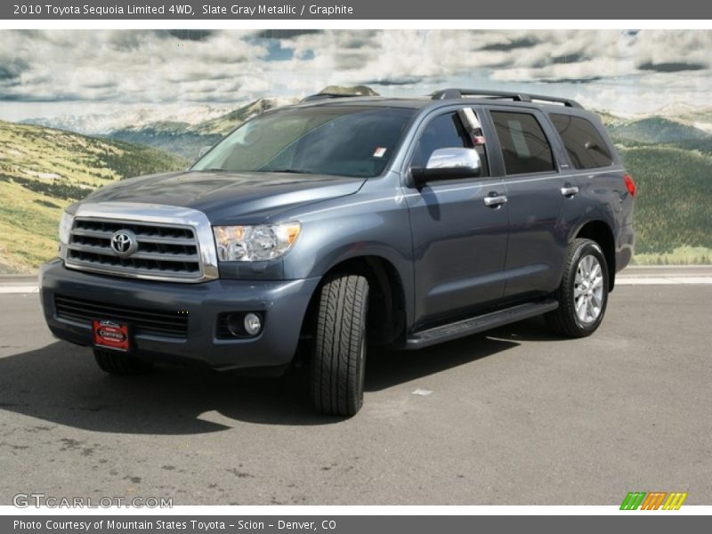 Slate Gray Metallic / Graphite 2010 Toyota Sequoia Limited 4WD