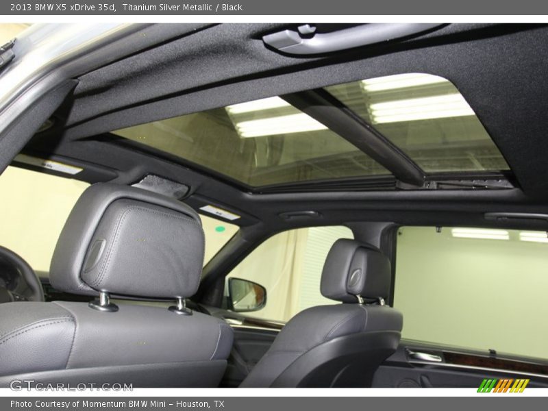 Titanium Silver Metallic / Black 2013 BMW X5 xDrive 35d