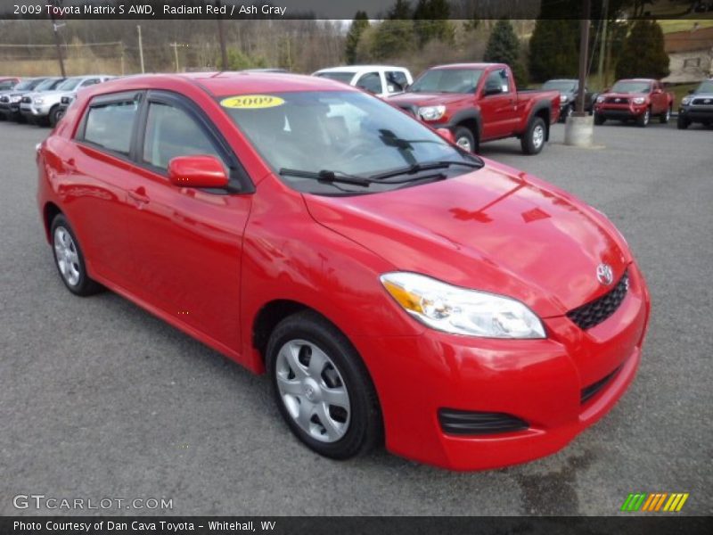 Front 3/4 View of 2009 Matrix S AWD