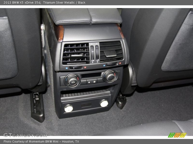 Titanium Silver Metallic / Black 2013 BMW X5 xDrive 35d