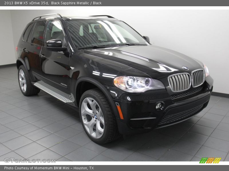 Black Sapphire Metallic / Black 2013 BMW X5 xDrive 35d