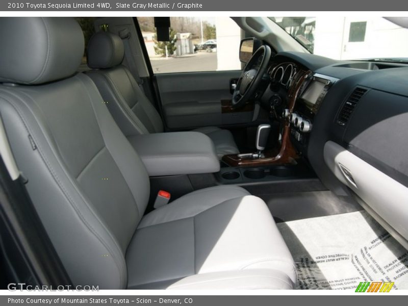 Slate Gray Metallic / Graphite 2010 Toyota Sequoia Limited 4WD