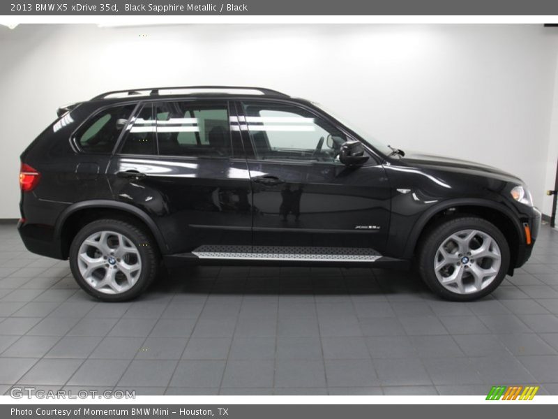 Black Sapphire Metallic / Black 2013 BMW X5 xDrive 35d