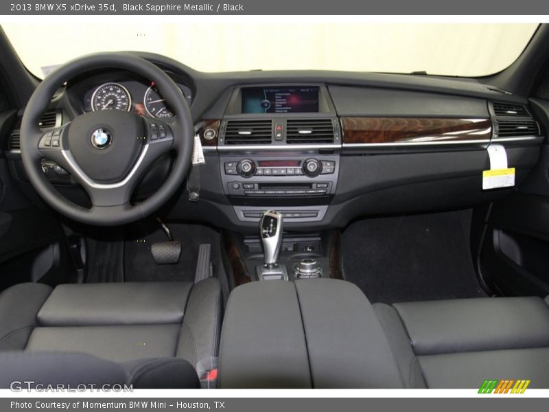 Black Sapphire Metallic / Black 2013 BMW X5 xDrive 35d