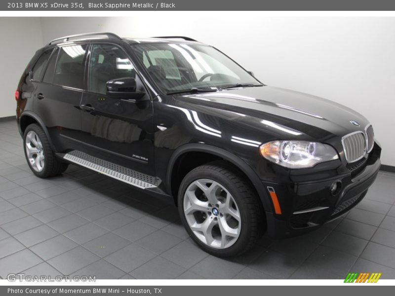 Black Sapphire Metallic / Black 2013 BMW X5 xDrive 35d