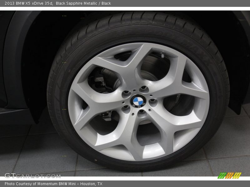 Black Sapphire Metallic / Black 2013 BMW X5 xDrive 35d