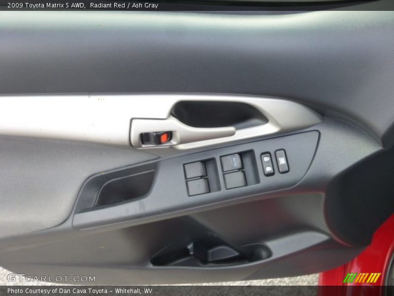 Radiant Red / Ash Gray 2009 Toyota Matrix S AWD