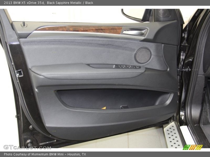 Black Sapphire Metallic / Black 2013 BMW X5 xDrive 35d