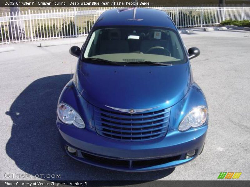 Deep Water Blue Pearl / Pastel Pebble Beige 2009 Chrysler PT Cruiser Touring
