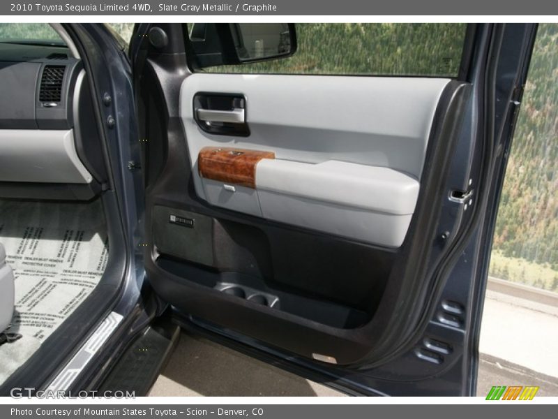 Slate Gray Metallic / Graphite 2010 Toyota Sequoia Limited 4WD