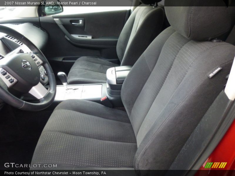 Merlot Pearl / Charcoal 2007 Nissan Murano SL AWD