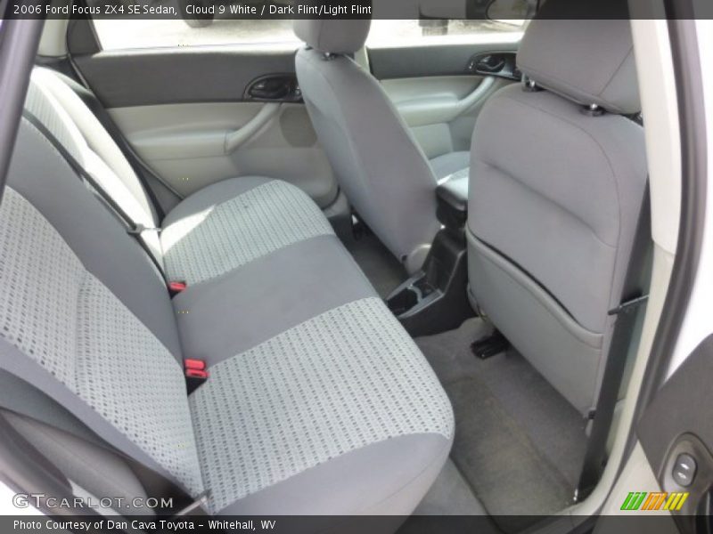 Rear Seat of 2006 Focus ZX4 SE Sedan