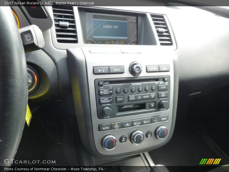 Merlot Pearl / Charcoal 2007 Nissan Murano SL AWD