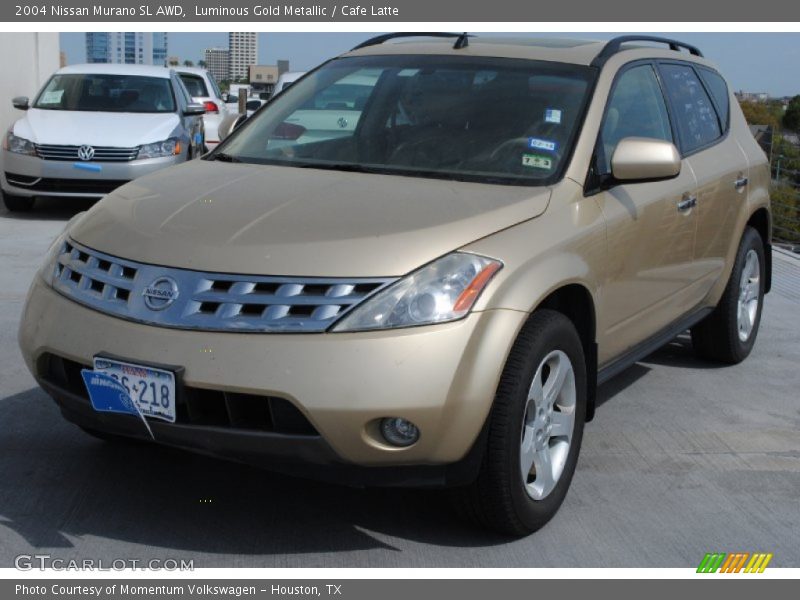 Luminous Gold Metallic / Cafe Latte 2004 Nissan Murano SL AWD