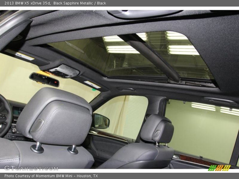 Black Sapphire Metallic / Black 2013 BMW X5 xDrive 35d