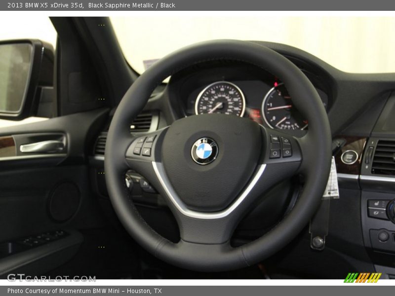 Black Sapphire Metallic / Black 2013 BMW X5 xDrive 35d